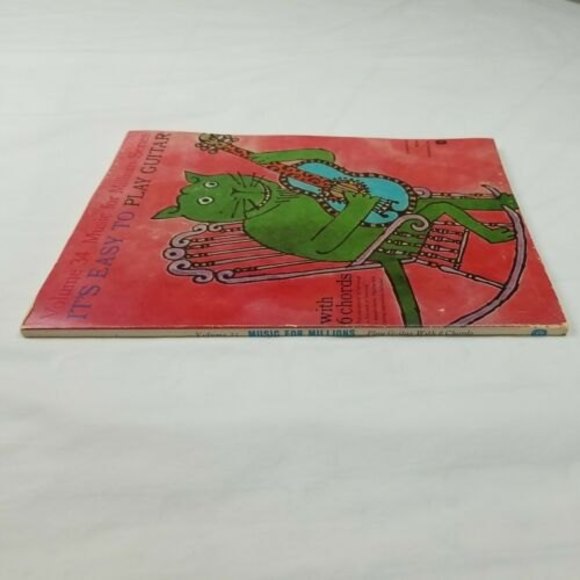 4/$25 Its Easy To Play Guitar Vol 34 Sheet Music Song Book Learn Guitar Vintage - Picture 3 of 8